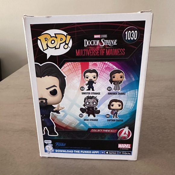 Funko Pop Sinister Strange with Black and Blue Outfit - Picture 2 of 2